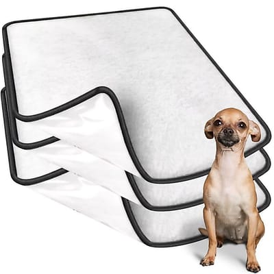 Kit 3 Tapetes Higiênico Lavável Super Absorção