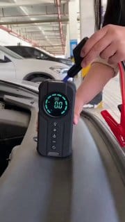 Bomba De Ar Inteligente Sem Fio 180psi Pneu Calibrado Carro Bike Moto Tomate Mxb002