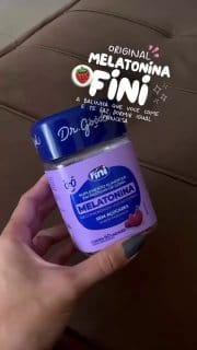 Fini Dr.Good Melatonina em Gummys - 60 UN - Morango