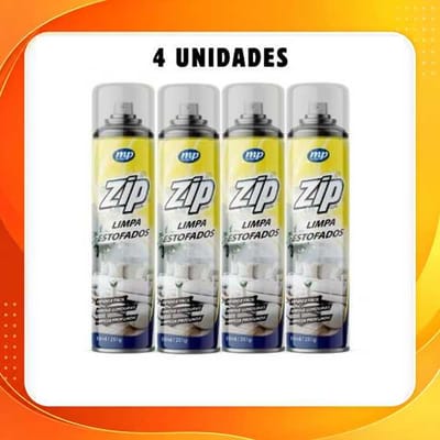 Espuma Spray Zip Clean 300ml Limpeza a Seco