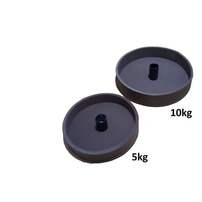 Forma para Anilha de Concreto Kit 10/5kg