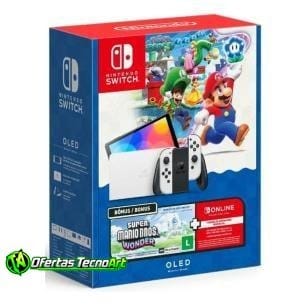 Console Nintendo Switch OLED 64GB Mario Bros Wonder