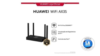 Roteador Huawei WiFi Ax3s Wi-Fi 6+ 3000Mbps