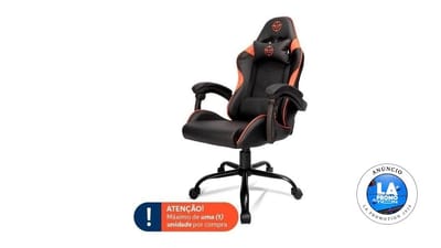 Cadeira Gamer Tgt Heron Tc3 Preta e Vermelha