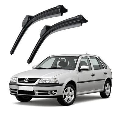 Par Palhetas Limpador Parabrisa Gol G3 1999 a 2005