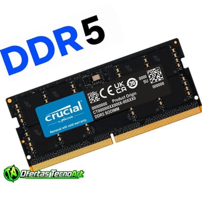 Memória RAM DDR5 8GB SODIMM para Notebook