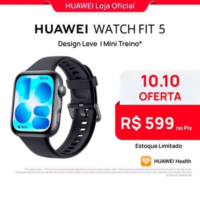 HUAWEI WATCH FIT 5 Smartwatch AMOLED GPS 64GB