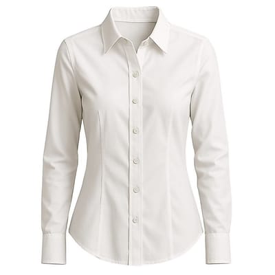 Camisa Social Feminina Manga Longa