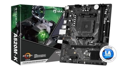 Placa-Mãe Maxsun Challenger A520M-K Socket AM4