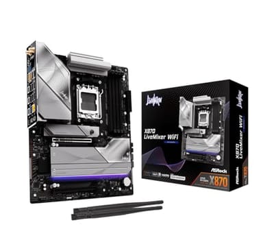 Placa-mãe ASRock X870 LiveMixer WiFi AM5