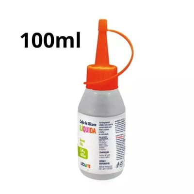 Cola Silicone Líquida 60ml 250ml Artesanato EVA Madeira