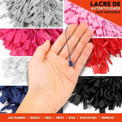 Kit 1000 Lacres para Tag Artesanato