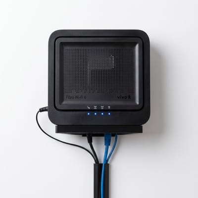 Suporte Parede Roteador Modem Vivo Fibra
