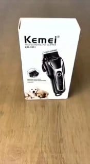 Kemei KM-1991 Tosquiadeira Profissional para Animais de Estimação