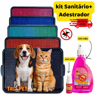 Tapete Sanitário Canino Lavável com Educador