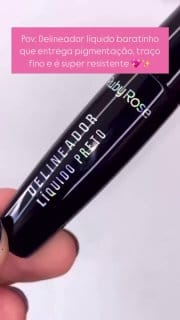 Delineador Líquido Ruby Rose HB-8406