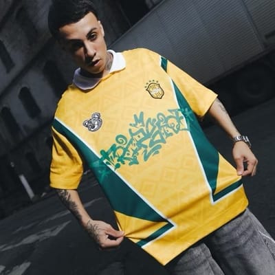 Camiseta Polo Oversize Streetwear Trip Side