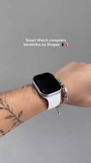 Smartwatch W29 Pro Série 9 + S11 Ilha Dinâmica NFC