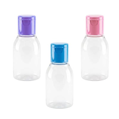 Kit 10 20 30 Mini Frasco Pet 30ml Flip Top