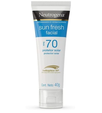 Protetor Solar Facial Neutrogena Sun Fresh FPS 70 40g