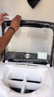 Máquina de Lavar Midea Wave Agitator 13kg Branca