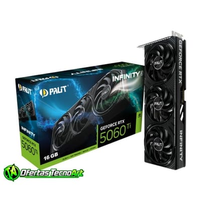 Placa de Vídeo Palit RTX 5060 Ti 16GB GDDR7