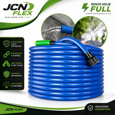 Mangueira de Jardim Reforçada Lisa Flexível