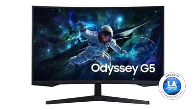Monitor Gamer Samsung Odyssey G5 32'' QHD 165Hz