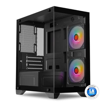 Gabinete Gamer TGT Gladiator RGB Lateral de Vidro