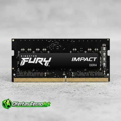 Memória RAM Kingston Fury Impact 16GB DDR4 3200MHz