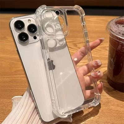 Kit 2 Capinha Anti Impacto Transparente iPhone