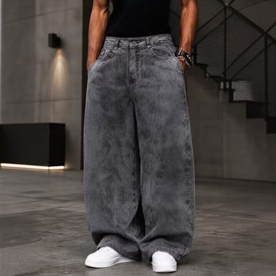 Calça Jeans Baggy Masculina Carpenter