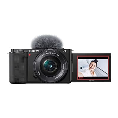 Sony Alpha ZV-E10 Kit Câmera Vlog APS-C Preto