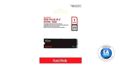 SSD SanDisk Plus 1TB M.2 NVMe 3200MB/s
