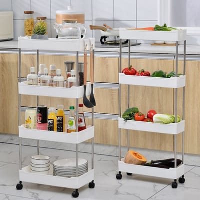 Organizador Móvel Multifuncional Com Rodinhas