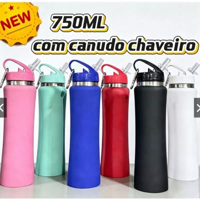 Garrafa Térmica Inox 750ml Esportiva