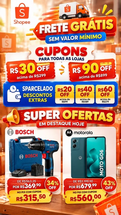 Terça de Ofertas: Moto G06 128GB e mais