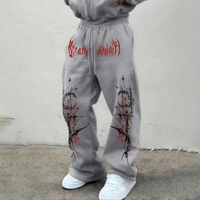 Calça Moletom Streetwear Unissex Breathe Divinity