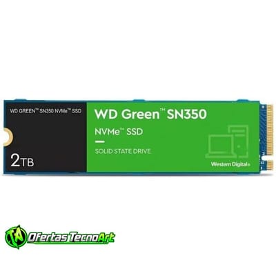 SSD M.2 NVMe 2TB Western Digital WD Green SN350