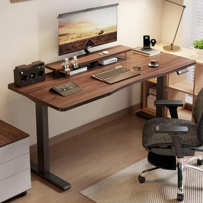 Mesa com Regulagem de Altura Elétrica e Memória 72 a 120cm