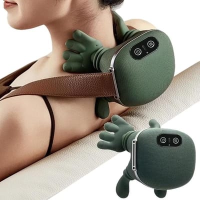 Massageador elétrico portátil para pescoço