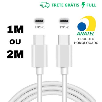 Cabo Tipo C para iPhone com Carregamento Rápido