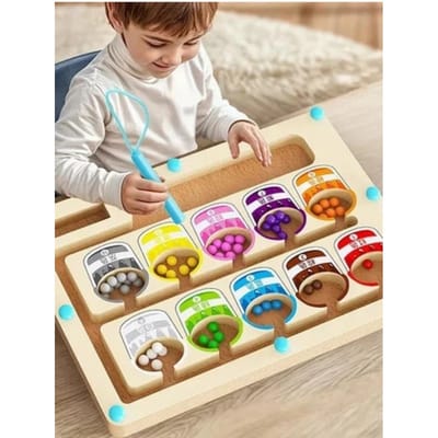 Brinquedo Educativo Labirinto Montessori Cores Infantil