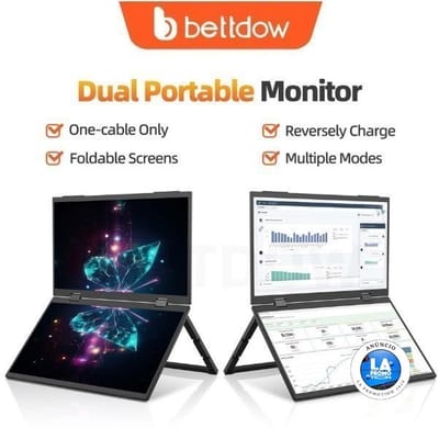 Monitor Duplo 15.4 Dobrável 315 Graus IPS FHD