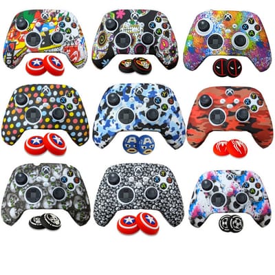 Capa Case Controle Personalizado Xbox Series S/X + Grips