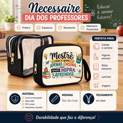 Bolsa Necessaire Multiuso 17x15