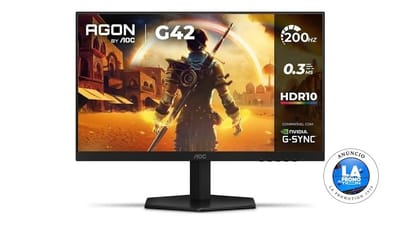 Monitor Gamer AOC Agon G42 24" 200Hz 0,3ms IPS