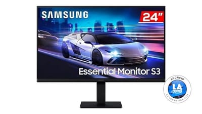 Monitor Samsung 24 Essential S3 FHD IPS 120Hz