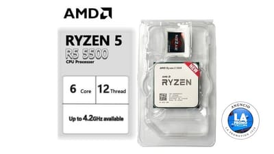 Processador AMD Ryzen 5 5500 6 Núcleos 12 Threads AM4