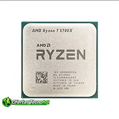 Processador AMD Ryzen 7 5700X 4.6GHz Cache 32MB AM4